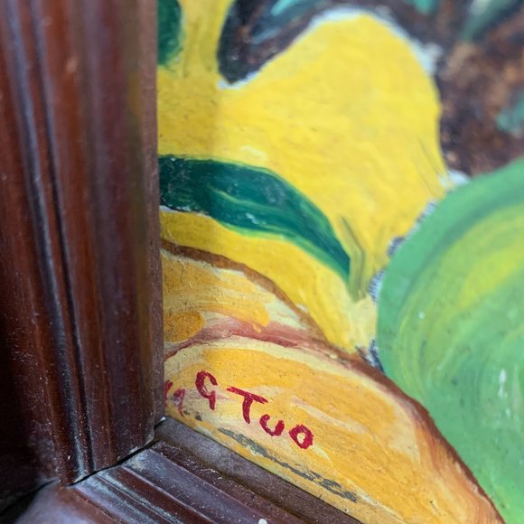 Oil Painting Reproduction The Dream by Franz Marc Signed G.Tuo - Picture 3 of 9